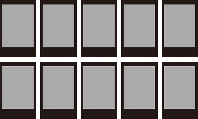 Fujifilm Instax Mini Black Frame (10/PK)
